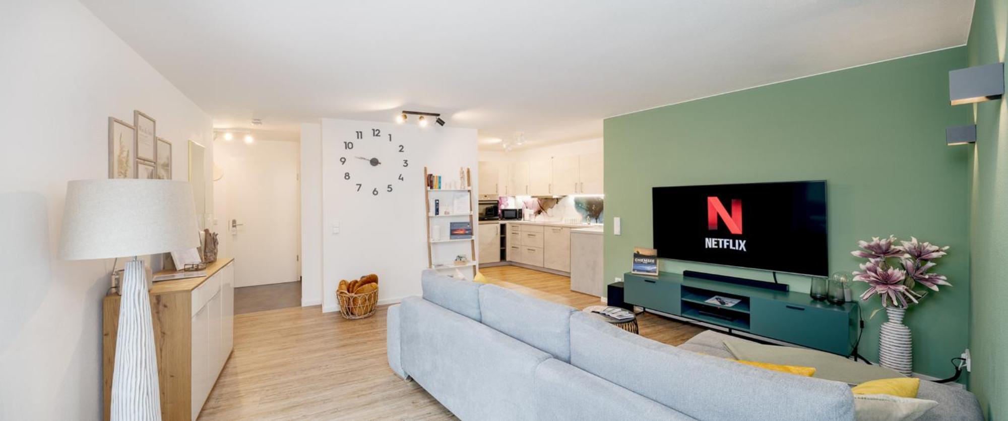 Fenjoy: Ferienapartment Mit Balkon / Zentral / Bbq Bernau am Chiemsee Exterior foto