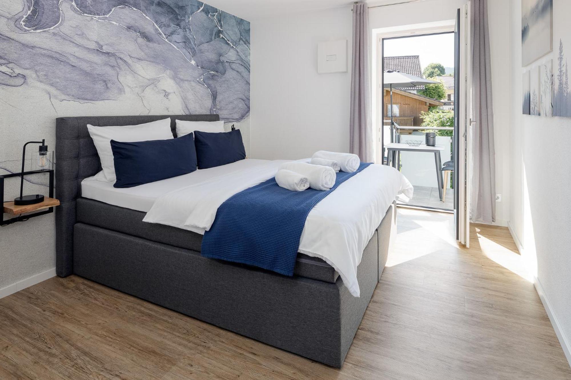 Fenjoy: Ferienapartment Mit Balkon / Zentral / Bbq Bernau am Chiemsee Exterior foto